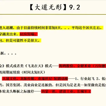 《短线半退潮，可心似狂潮》9.2配图1
